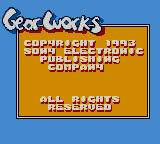 Заставка игры Gear Works